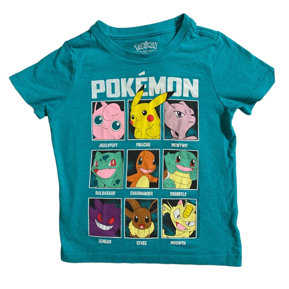Kids Pokeman characters T-Shirt